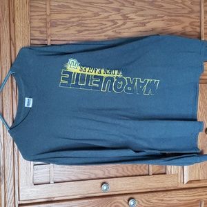 Men's Marquette Golden Eagles NCAA Gray Long Sleeve Shirt Sz. XL